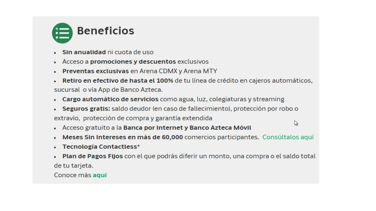 La verdad sobre la Tarjeta Oro de Banco Azteca.