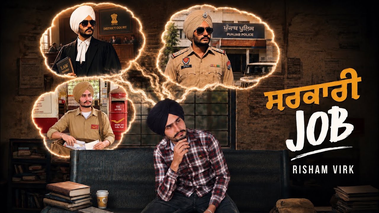 SARKARI JOB | Official Video | Risham Virk | Latest Punjabi Song 2026