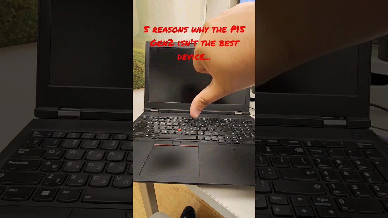 5 najważniejszych powod&oacute;w, dla kt&oacute;rych nie lubię Lenovo P15 Gen2! #nielubię #lenovo #thinkpad #p1...
