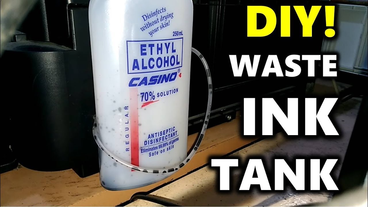 DIY! How to Install External WASTE INK TANK Reservoir on EPSON Printers