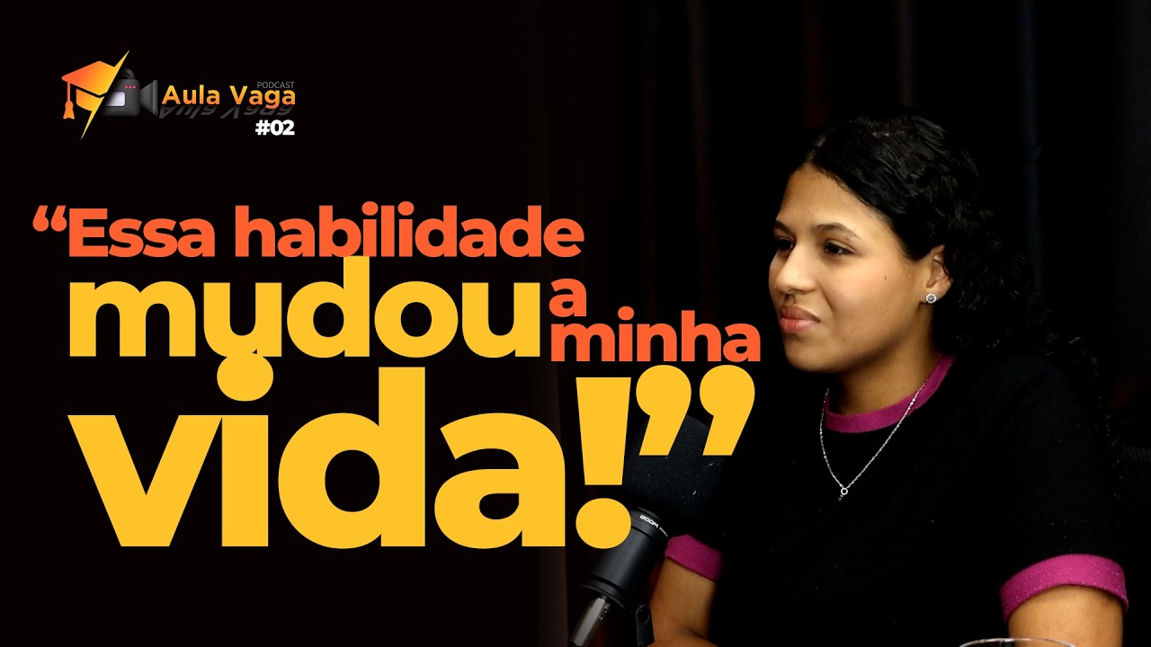 Podcast Aula Vaga #02 - Marília Gabriela