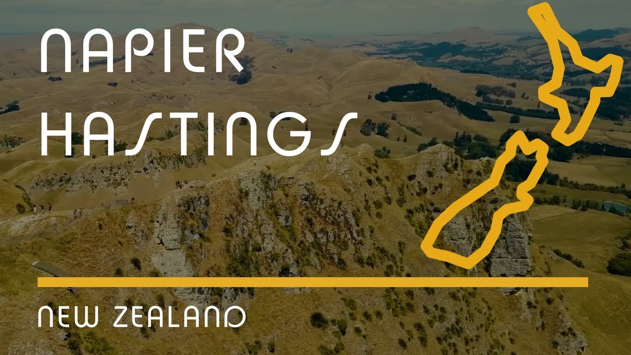 Нэпиер и Хэстингс, обзор города в Новой Зеландии (Napier and Hastings overview, English subtitles)