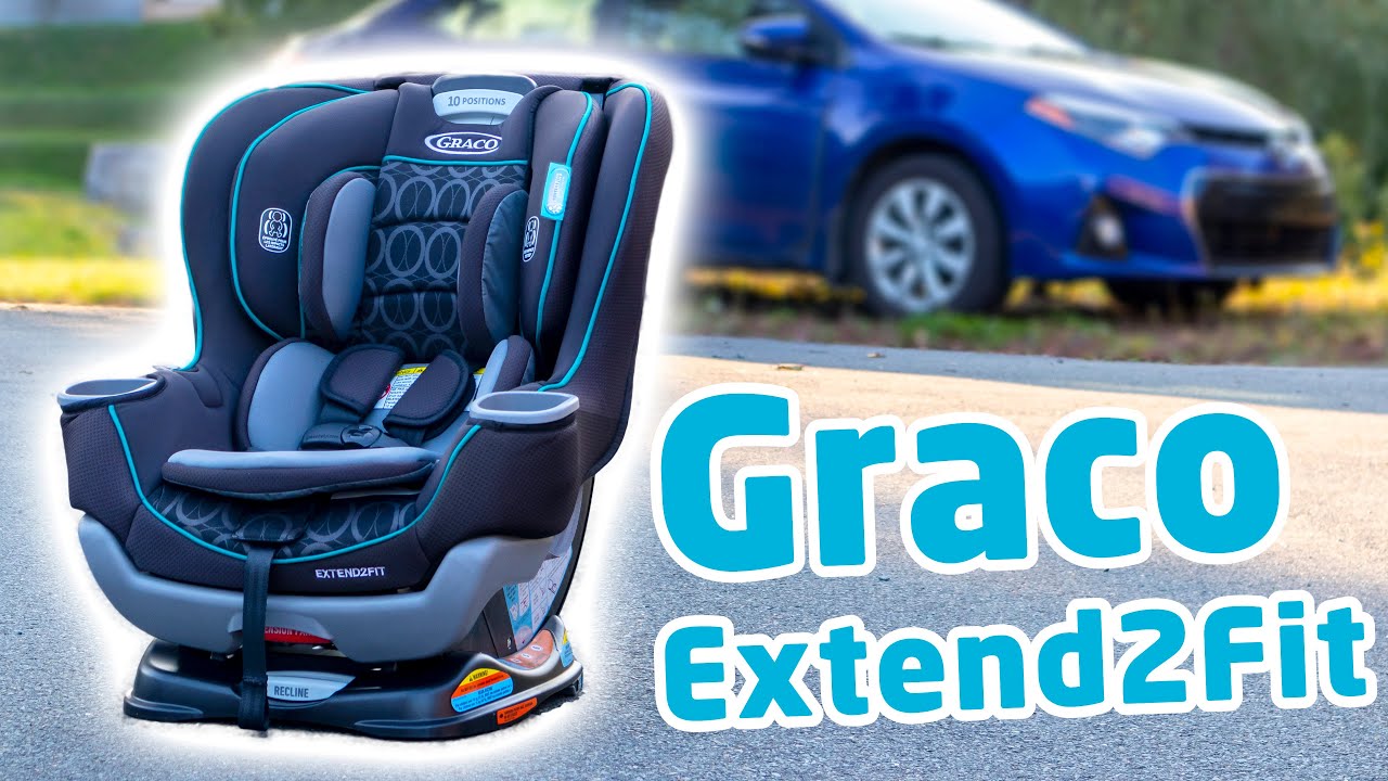 Car Seat Installation in a Toyota Corolla - Graco Extend2Fit Convertible Car Seat