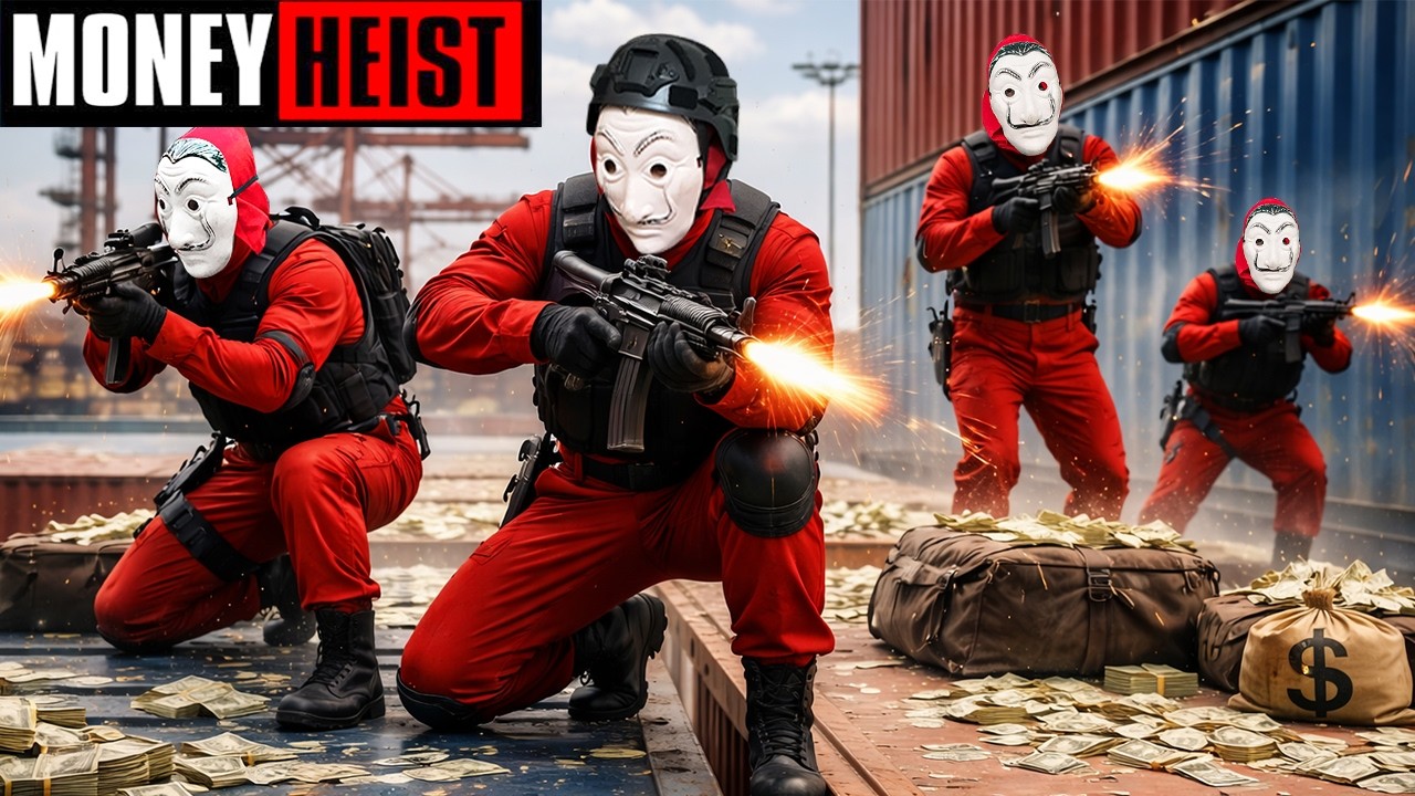 PARKOUR VS MONEY HEIST! 6 | BAD GUYS: No ESCAPE, ATTACK NOW (BELLA CIAO) Epic POV