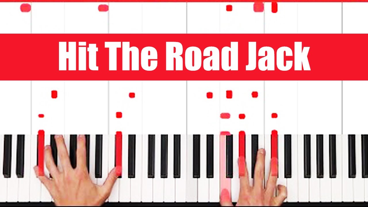 Hit The Road Jack Piano - Как играть композицию Ray Charles Hit The Road Jack Piano! Обучающее ви...