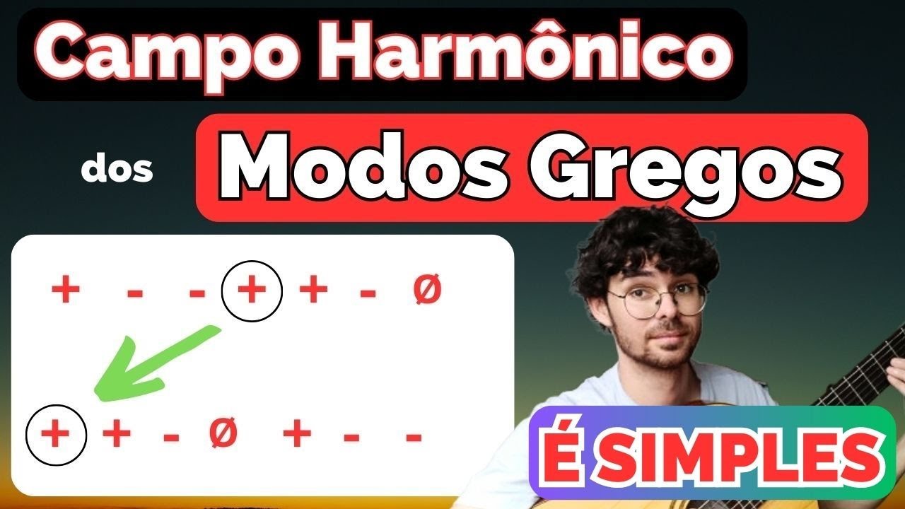 Domine o Campo Harmônico dos Modos Gregos - Aula de Violão e Harmonia