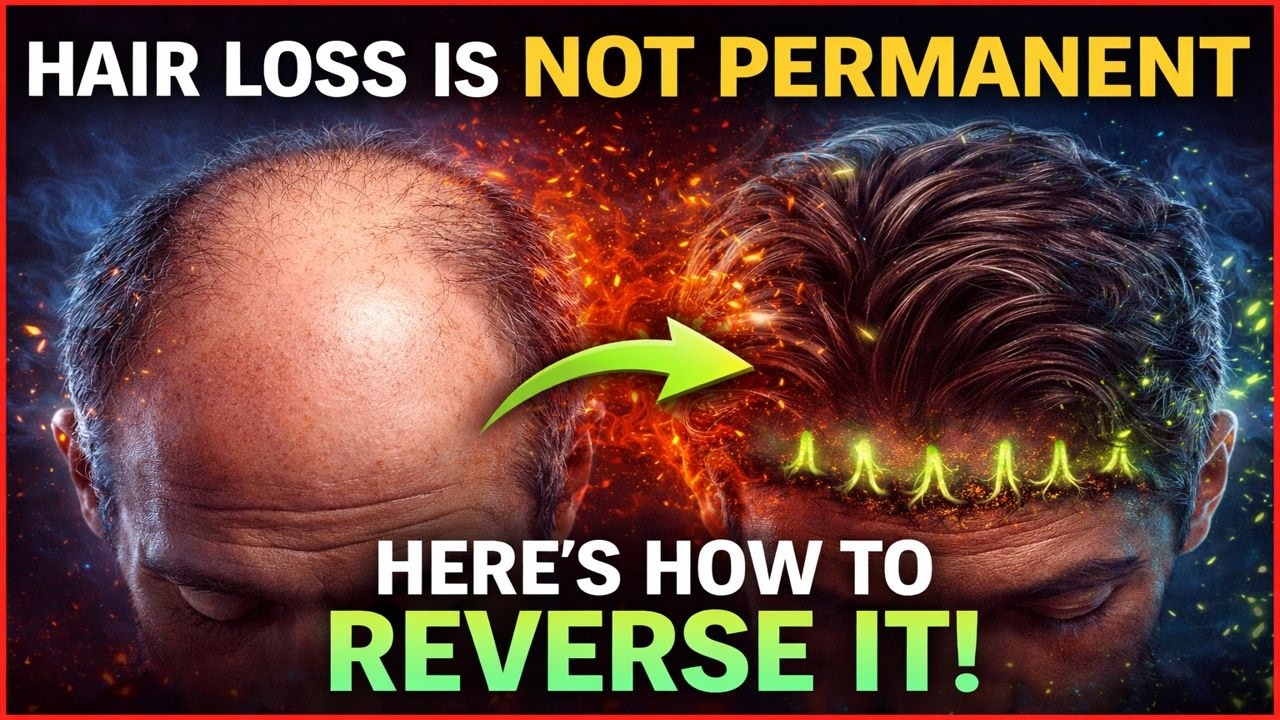 Hair Loss Is NOT Permanent — Here’s How to Reverse It