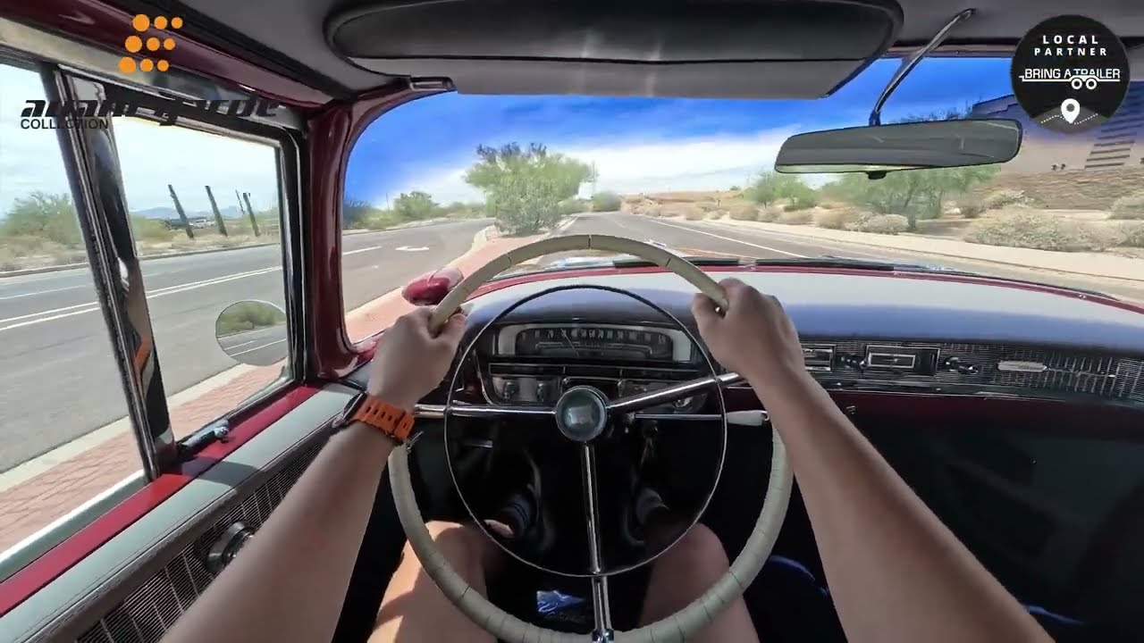 1956 Cadillac Series 62 POV Test Drive