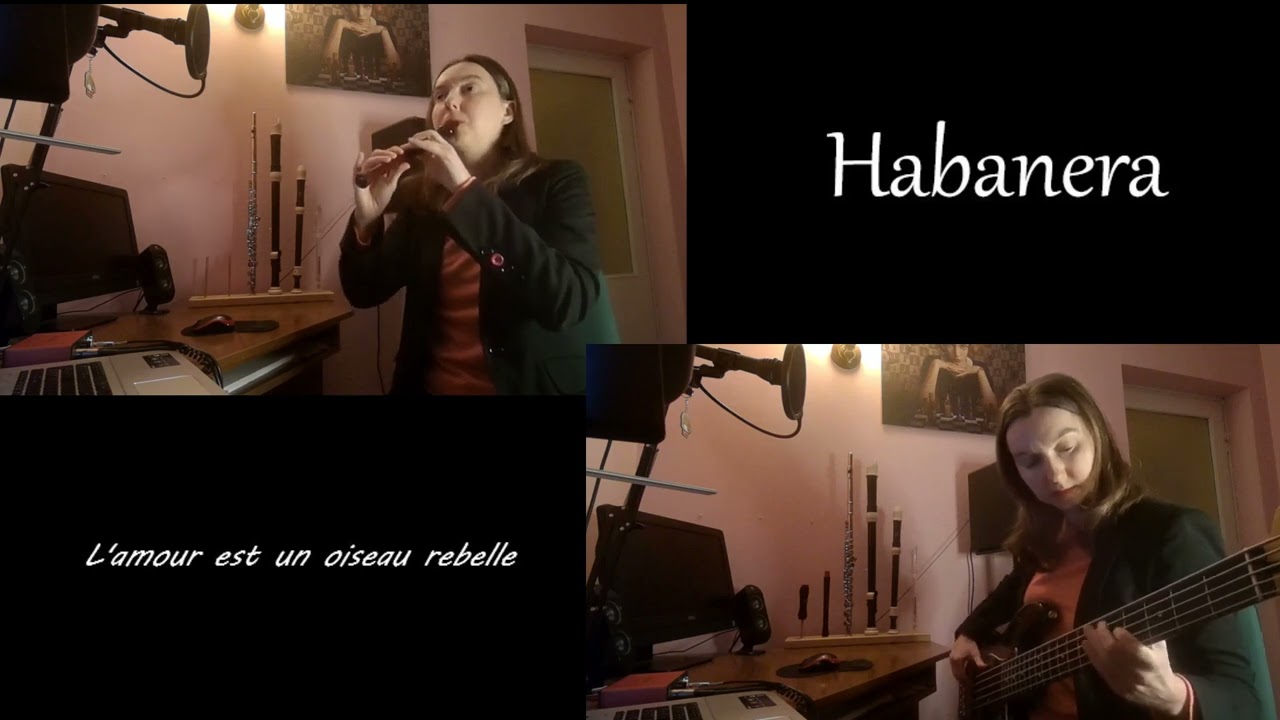 Habanera (Recorder & Bass)