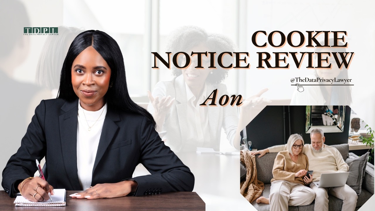 AON Cookie Notice: A Data Privacy Lawyer’s Review