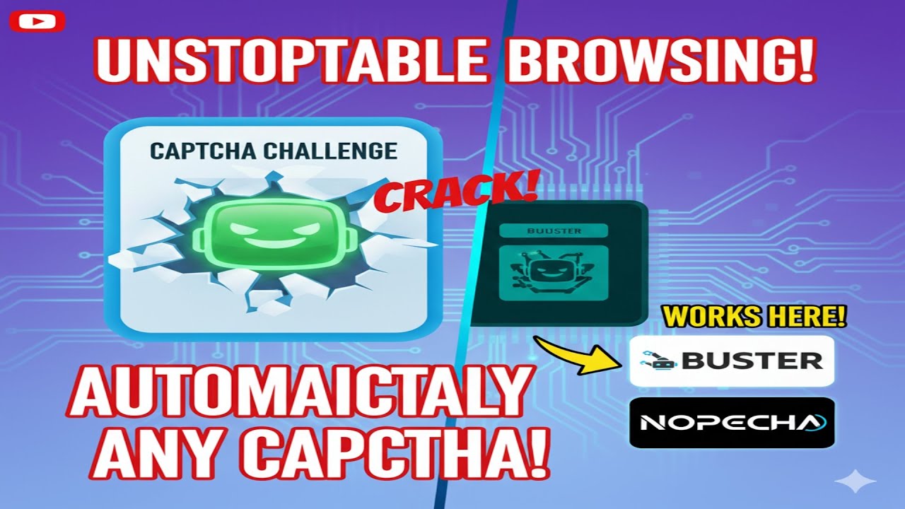 Stop Solving CAPTCHAS! 🤖 Automatic Buster & NopeCHA Solver Setup (2025 Guide)