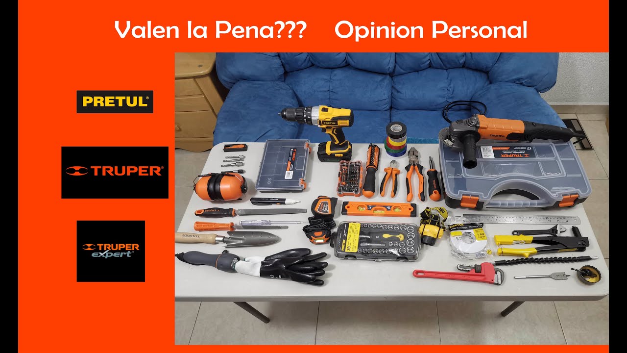 Revisamos 30 + herramientas pretul y truper