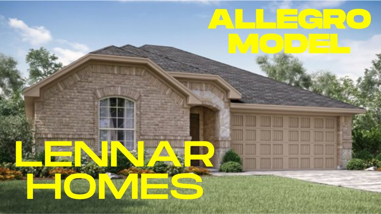 Lennar Homes | Preserve At Honey Creek | Allegro Plan | 1,996 Sq Ft | McKinney Texas