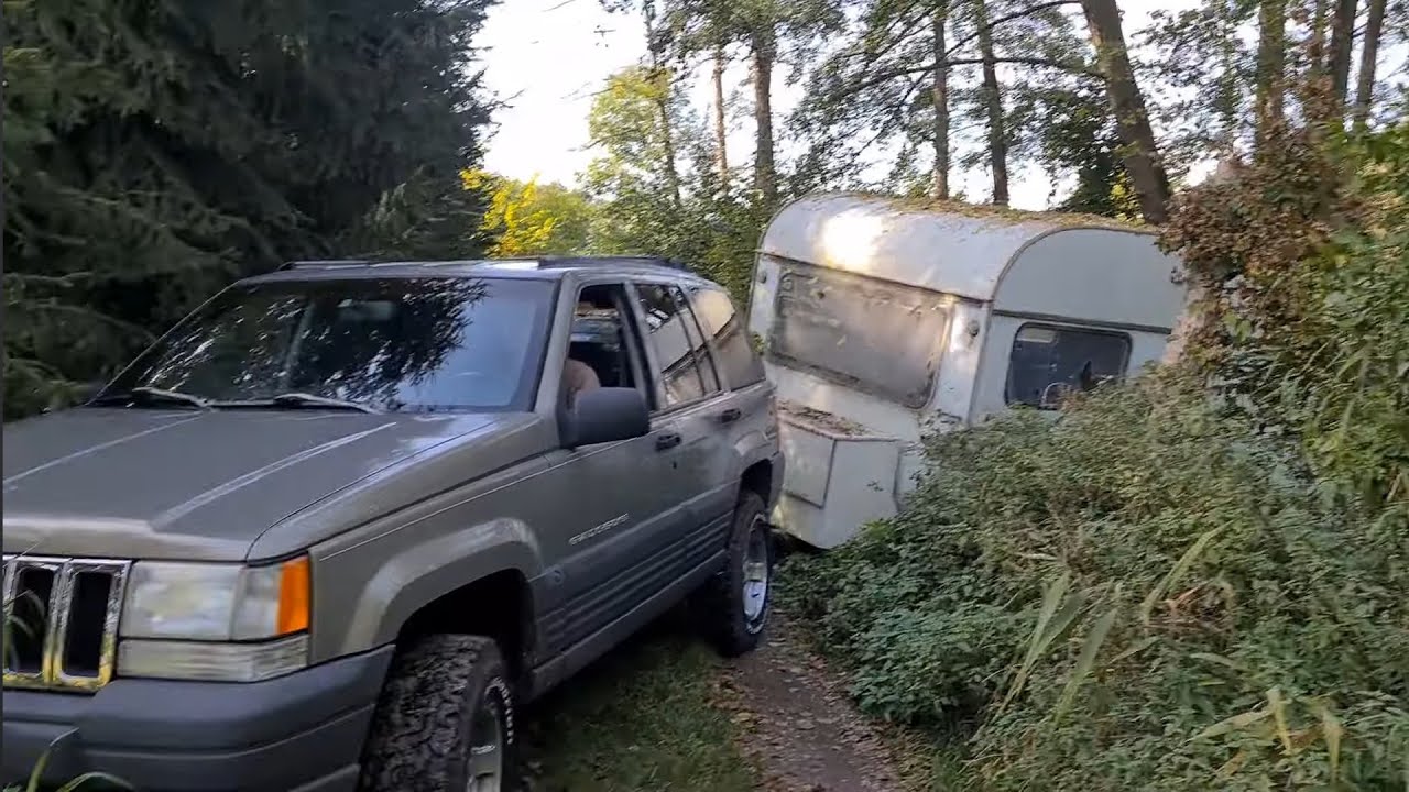 Koupili jsme karavan 1. díl. VYPROŠTĚNÍ z lesa.