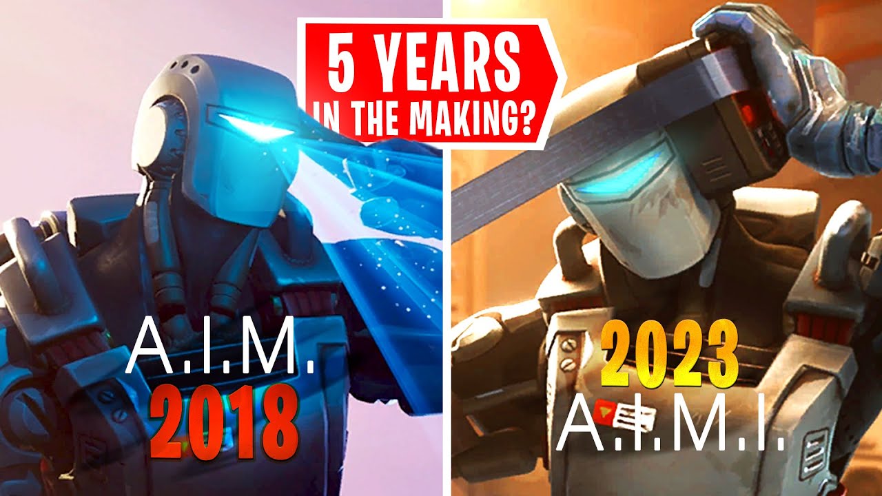Was A.M.I.E. searching for the Scientist in Season 6 as A.I.M.??? (FORTNITE STORY)