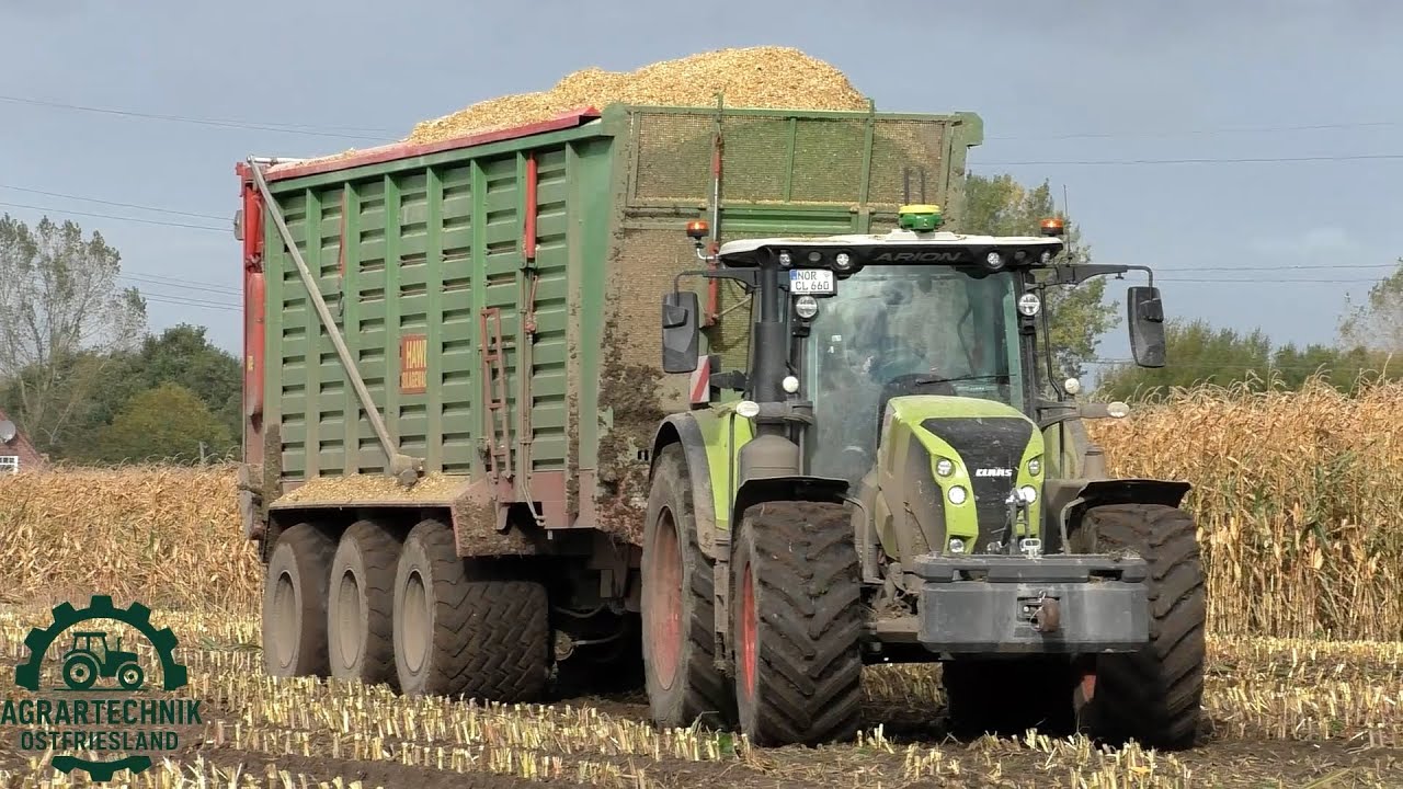 Hawe Tridem | New Holland T7000 | Fendt 728 Gen7 | Mais Häckseln mit Lohnunternehmen Rabenstein