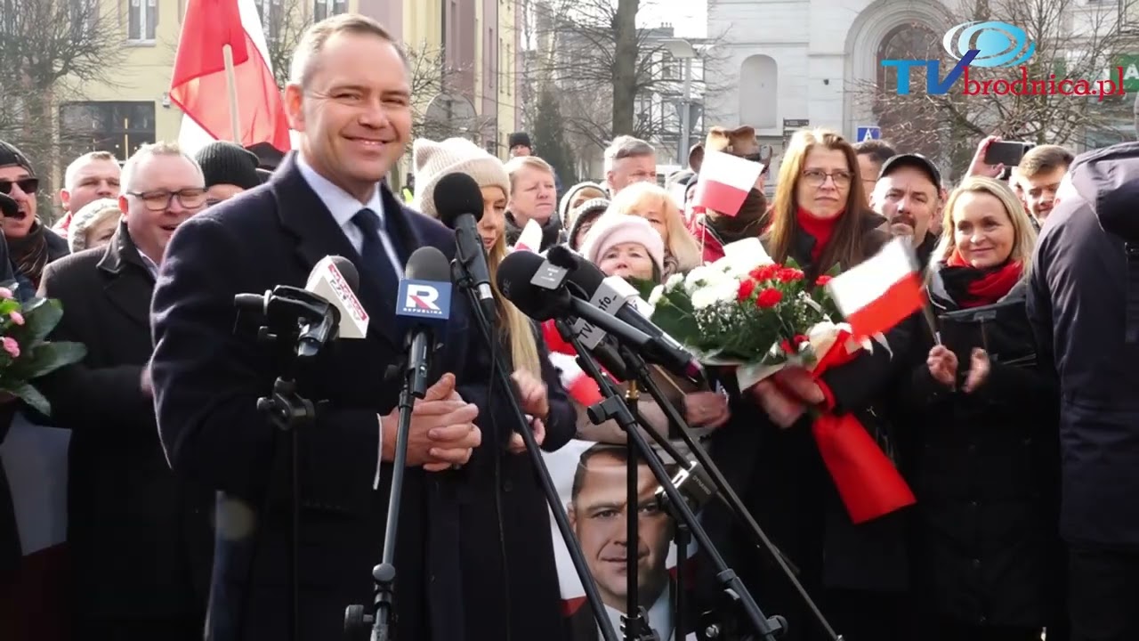 Karol Nawrocki - kandydat na Prezydenta RP w Brodnicy