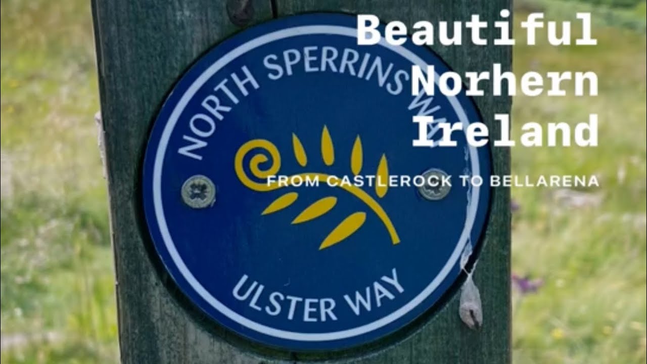 Beautiful Northern Ireland 4K from Castlerock to Bellarena Walking Tour Ulster Way