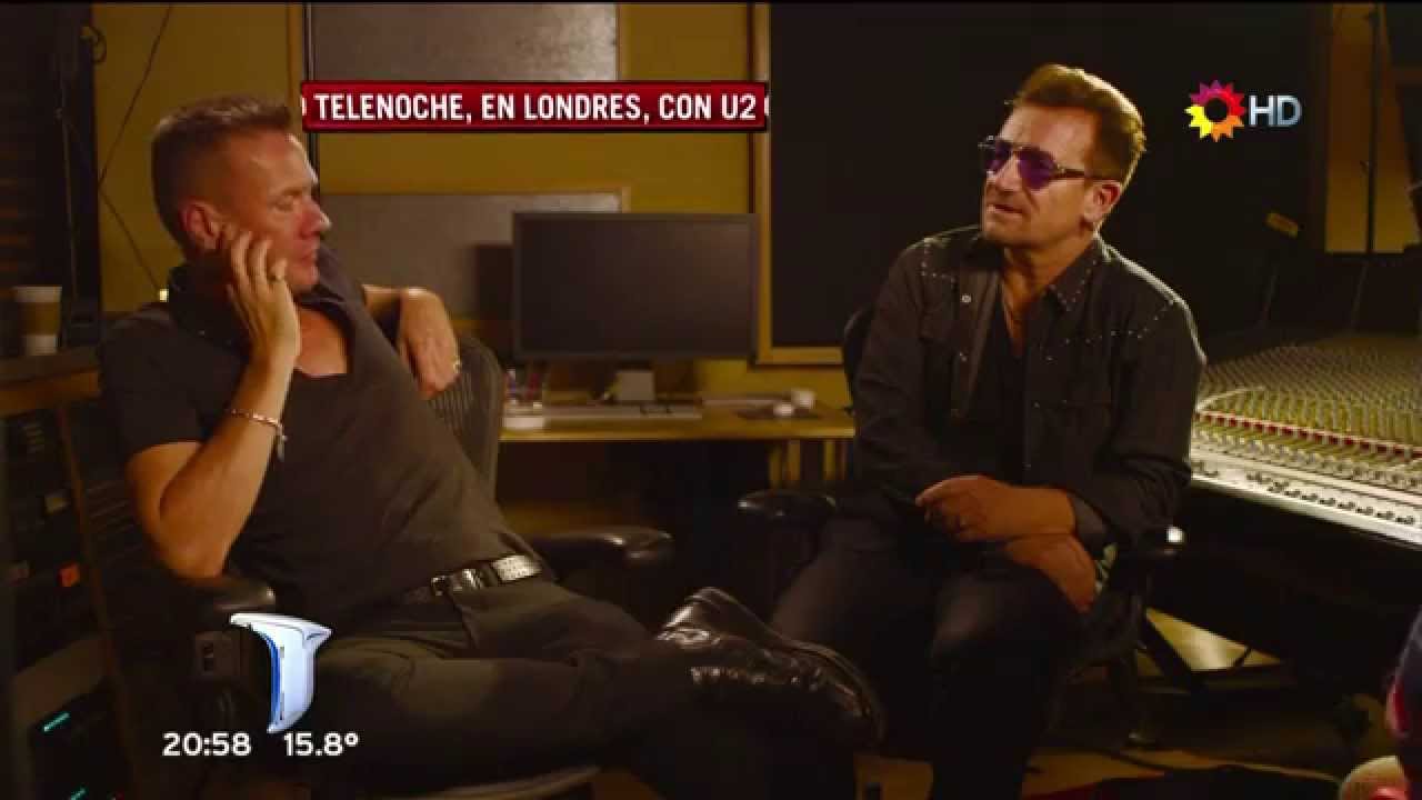 U2 - London Interview 2014 (Canal 13 HD Argentina) Part 1