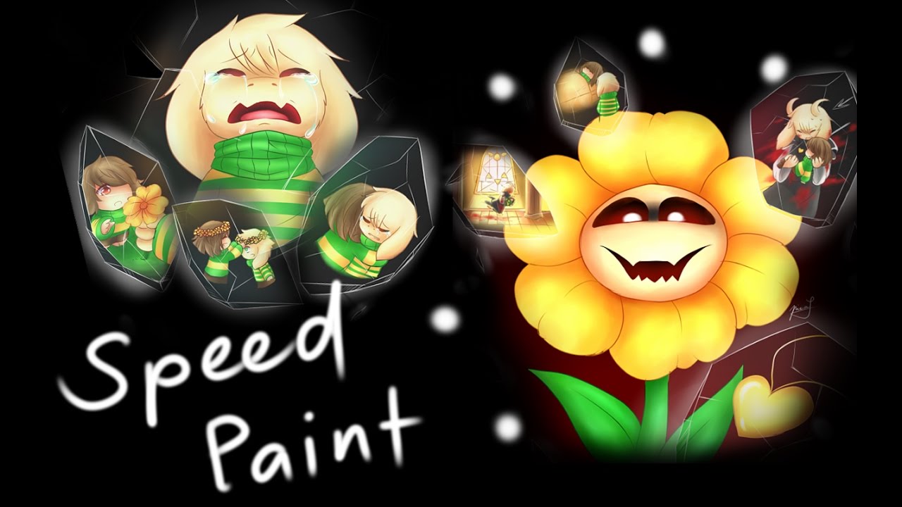 [undertale speedpaint] Shaterred Memories