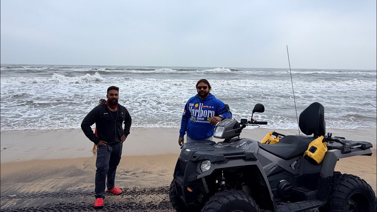 Coastal Off-Road Thrills at ECR Beach Today!