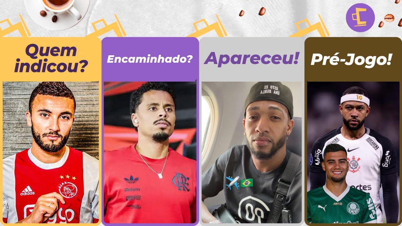 Dorival NÃO pediu marroquino no Corinthians l Allan falta uma coisa l Martínez ficou... l Escalações