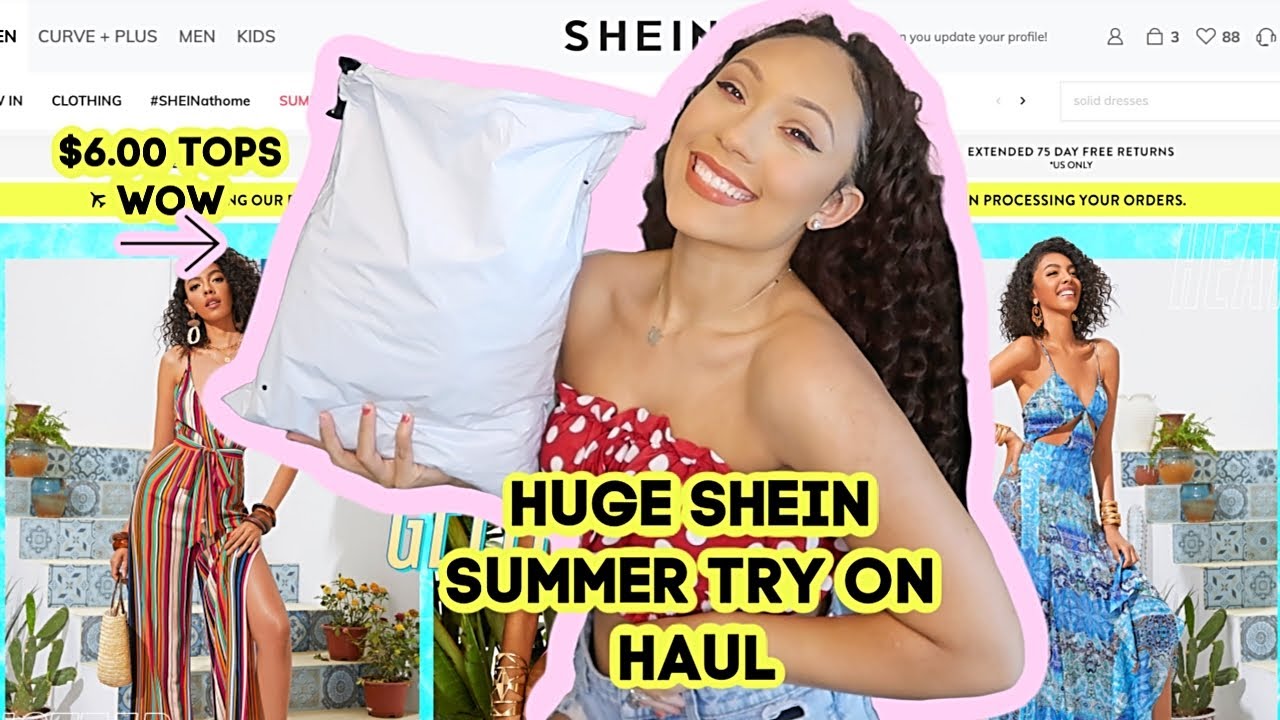 SHEIN TRY ON HAUL SUMMER 2020
