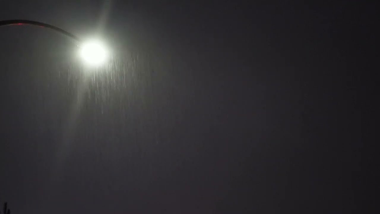 Rainfall + Street Light as a Nightlight 9 Hrs of Ambient White Noise Relaxation, Meditation,  Sleep