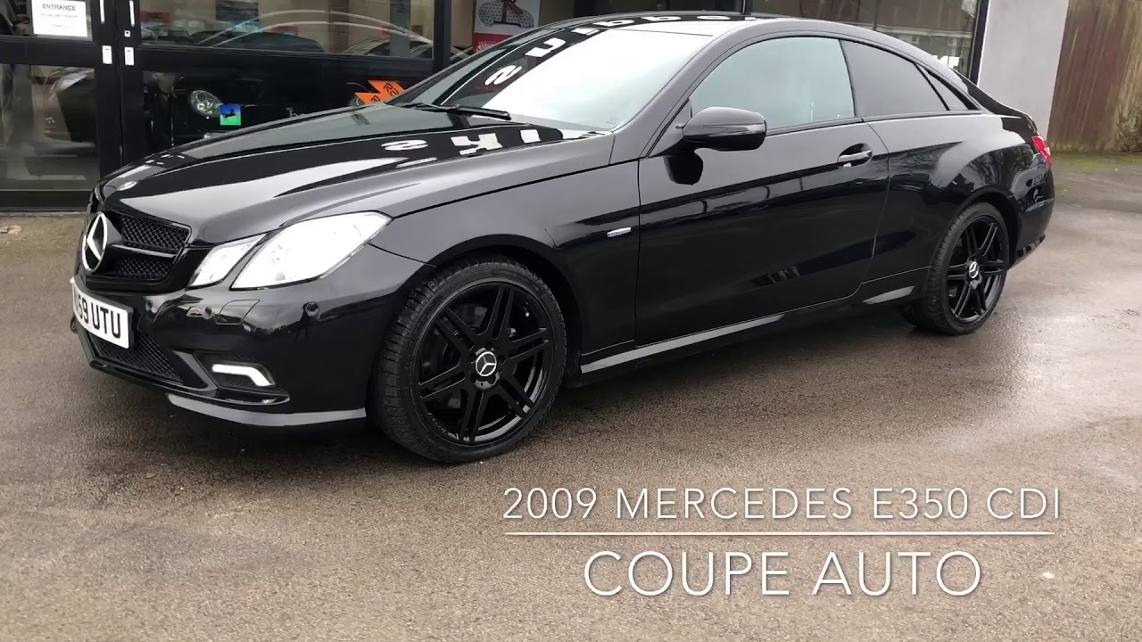 2009 (59) Mercedes E350 CDI Coupe