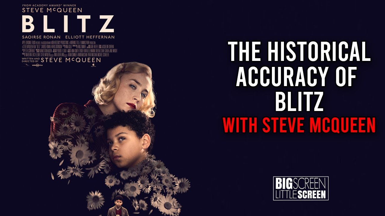 STEVE MCQUEEN Interview - The historical accuracy of Blitz | Big Screen Little Screen