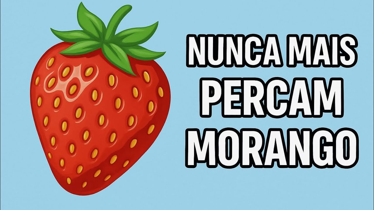 Técnica para conservar o morango por mais dias sem estragar, não perca seus morangos nunca mais