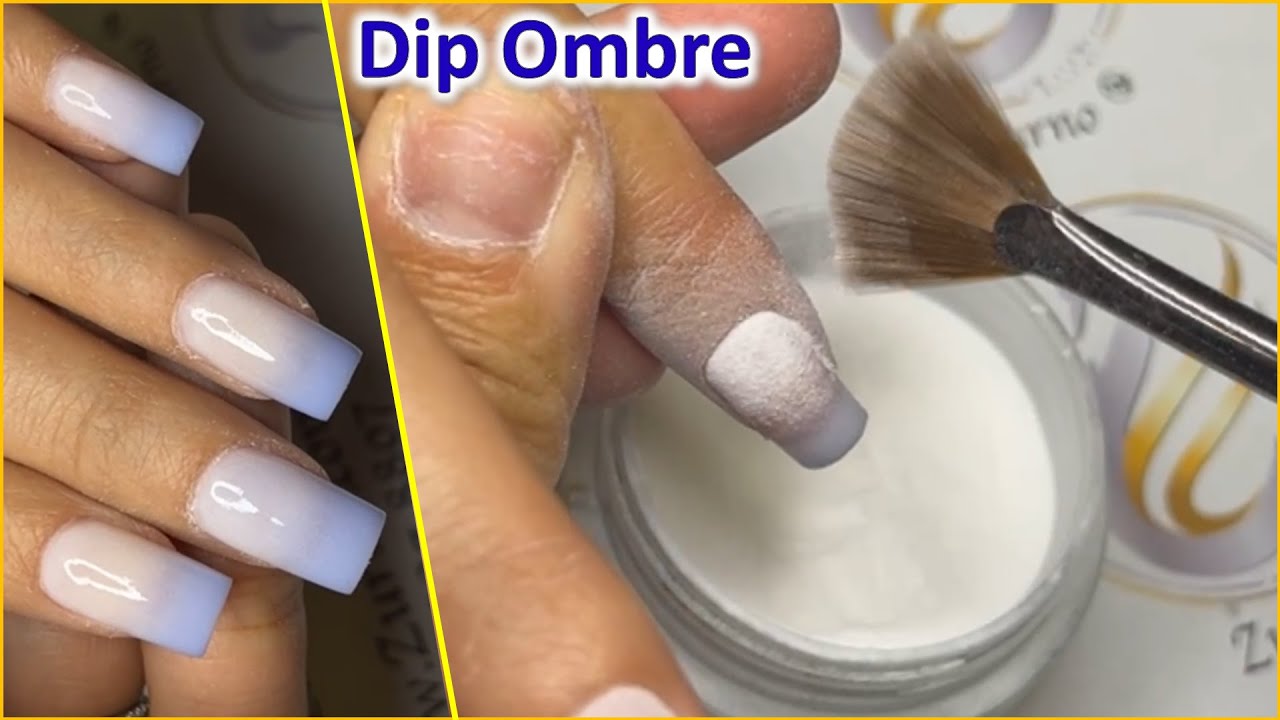 Cách Dip ombre móng ngắn | DuongNgan Nailsjobs