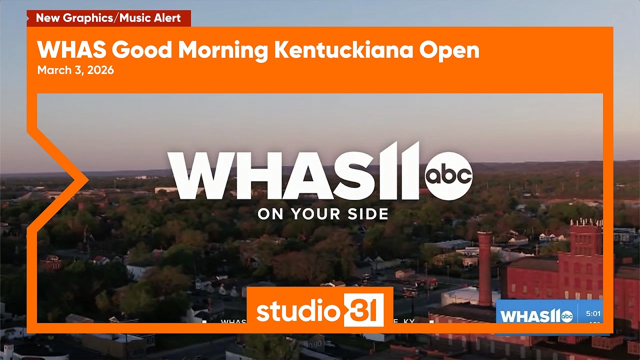 WHAS Good Morning Kentuckiana Open, 3/3/2026 (New Graphics/Music)