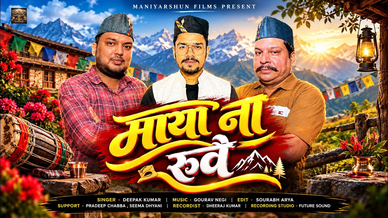 Maya na ruwaye || New Gadwali Song || Deepak Kumar ||