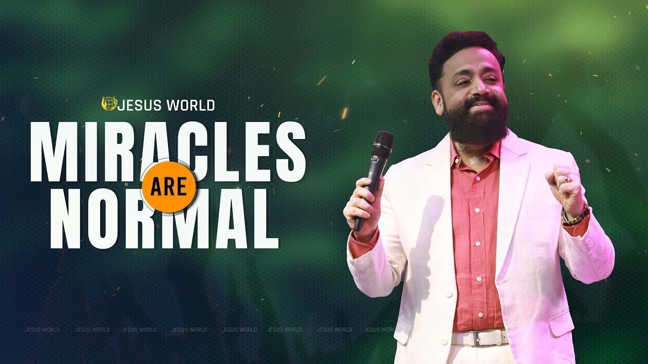 MIRACLES ARE NORMAL | 27/02/2026 | Apostle John Tharu | Jesus World