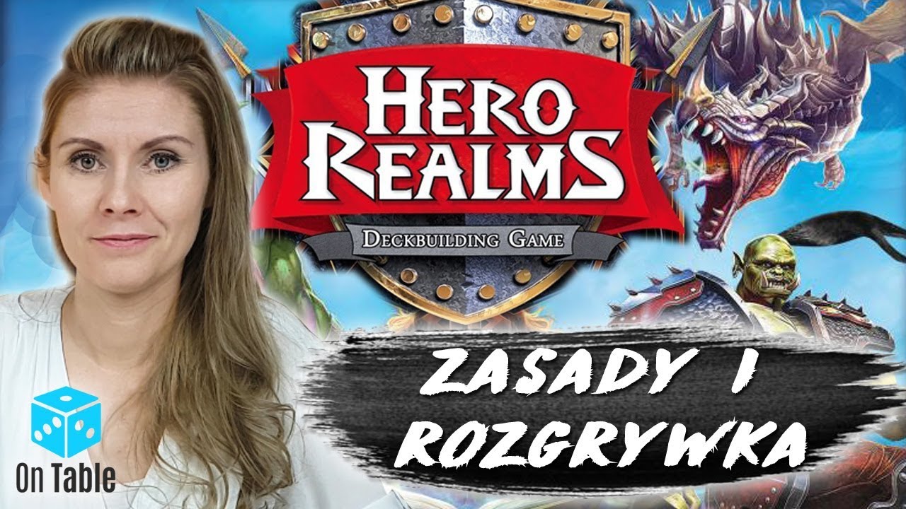 Hero Realms - Rozgrywka, instrukcja i zasady [ gameplay ]