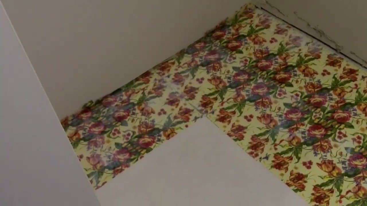 Paper Napkin Floor Tutorial with Create Thou Art