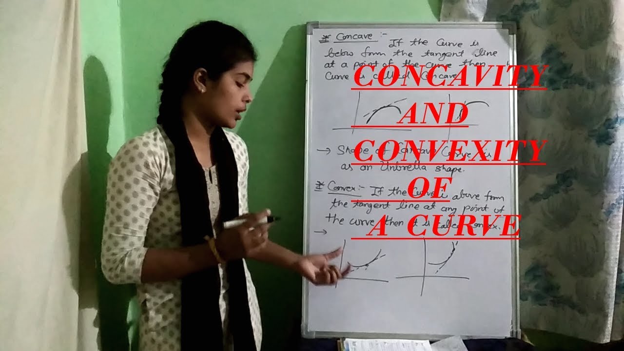 CONCAVITY & CONVEXITY OF A CURVE