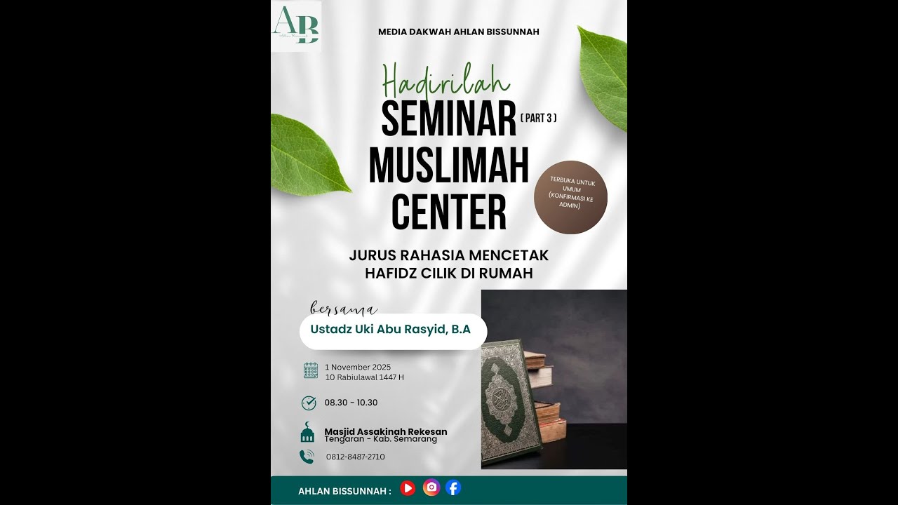Menata Amalan Hati ( Riya )