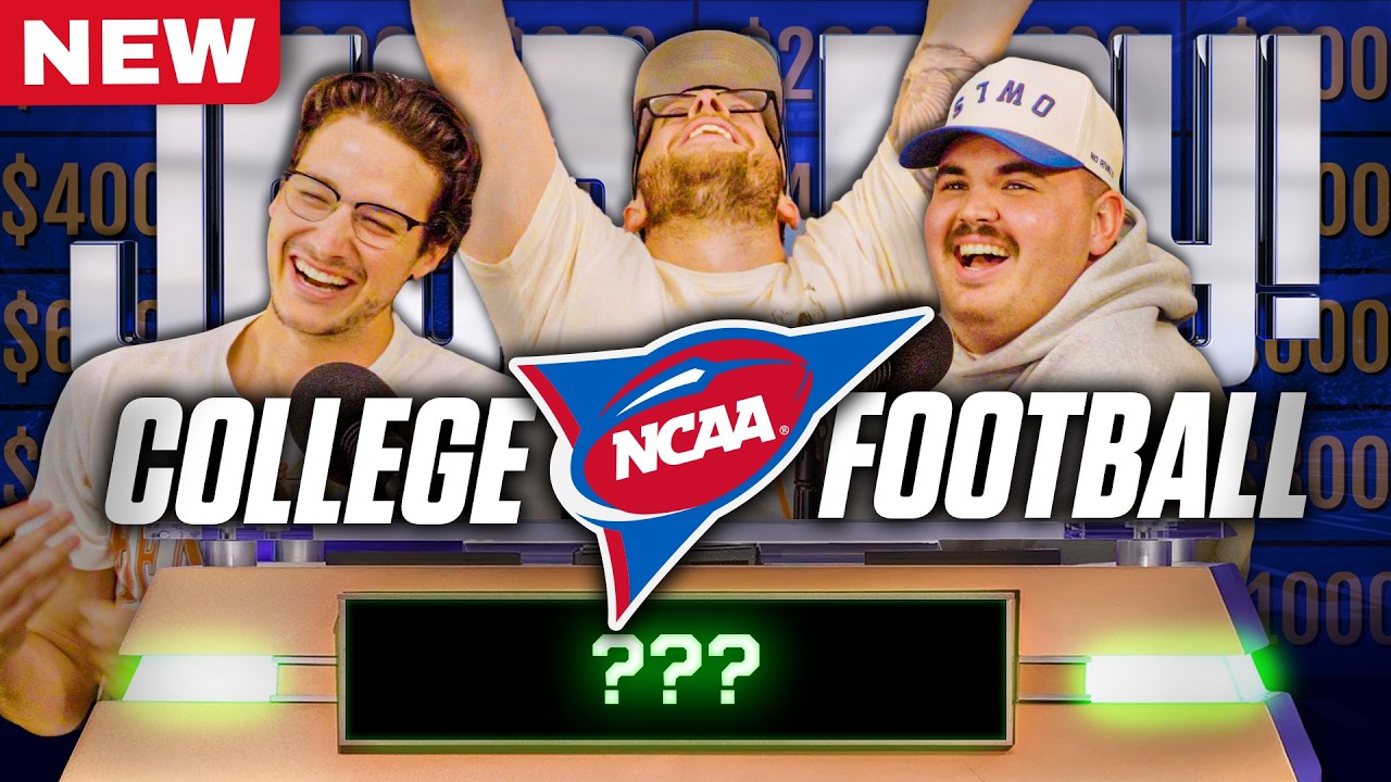 We Created College Football Jeopardy