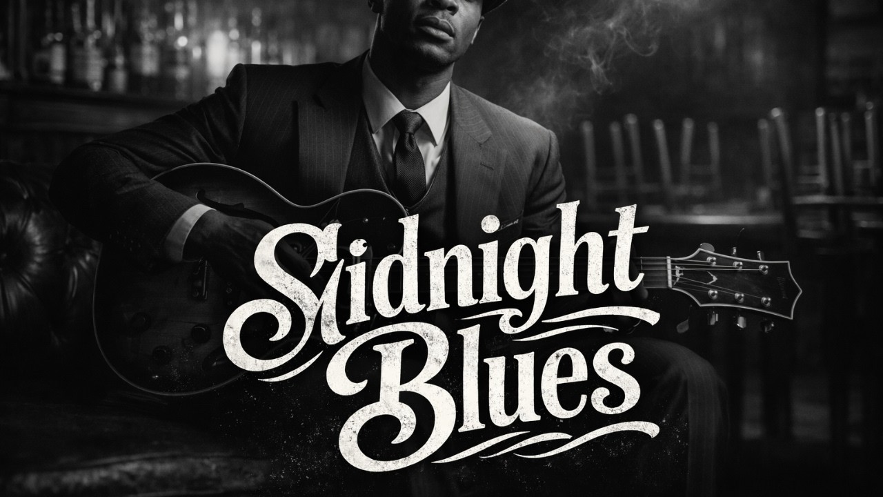 Midnight Blues | Smoky Electric Guitar Vibes
