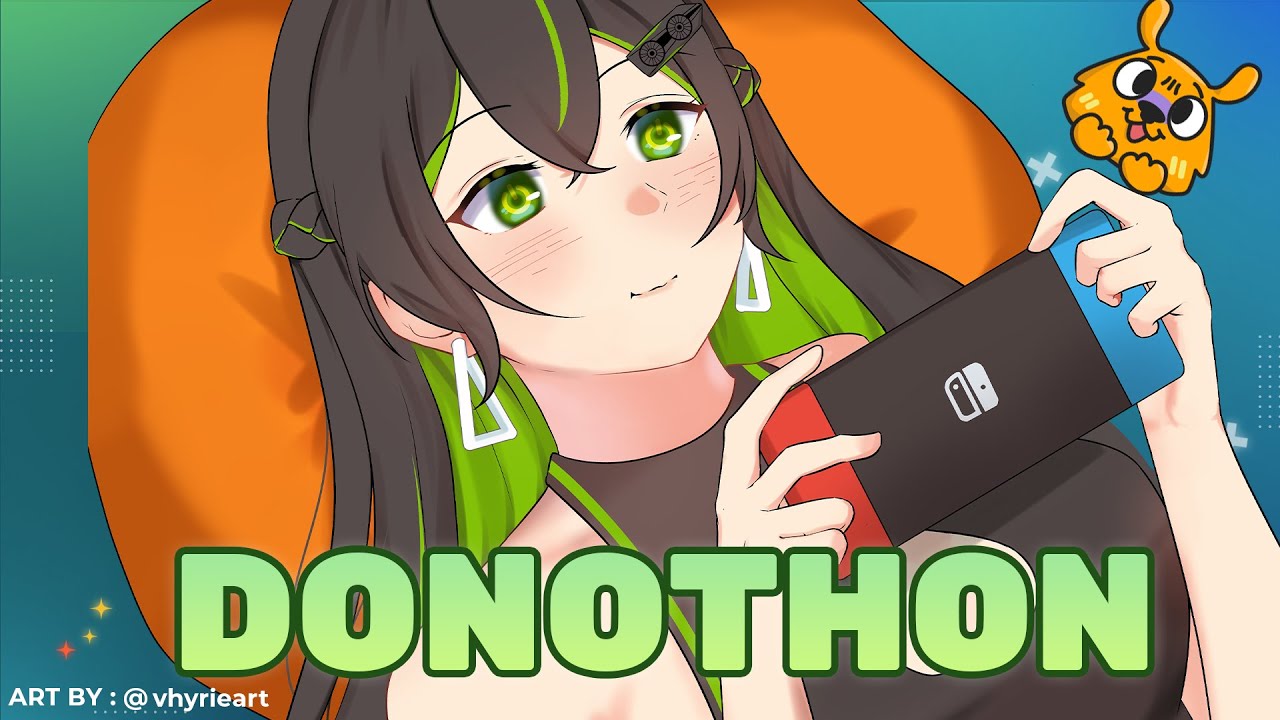 【Donothon #6】Info NGANTEMI Lala! Kode Keras Cewek『VTUBER INDONESIA 』