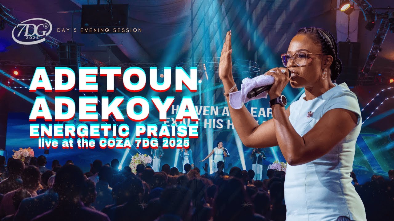 Adetoun Adekoya Energetic Praise Live at the #COZA7DG 2025