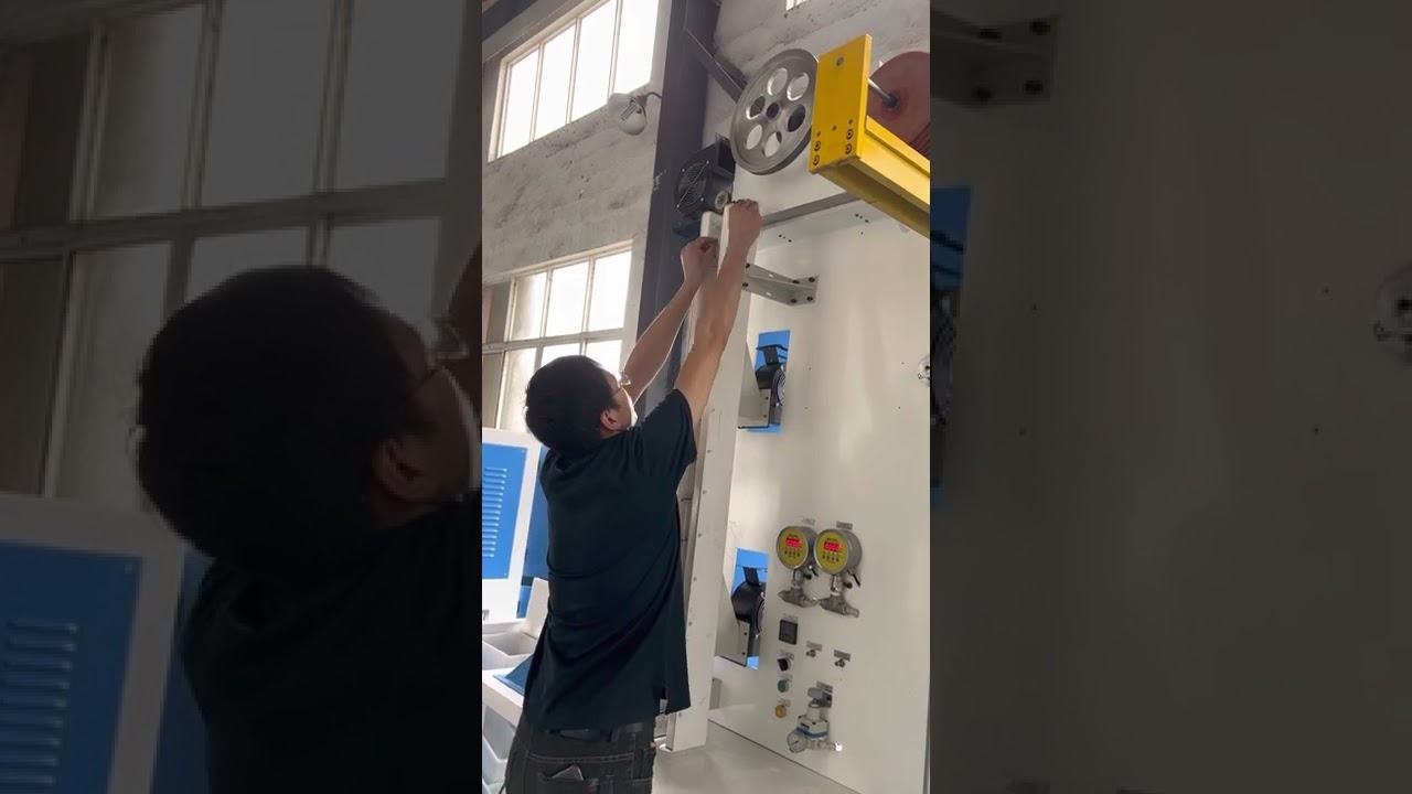 PV Ribbon Machine Threading Wire instruction