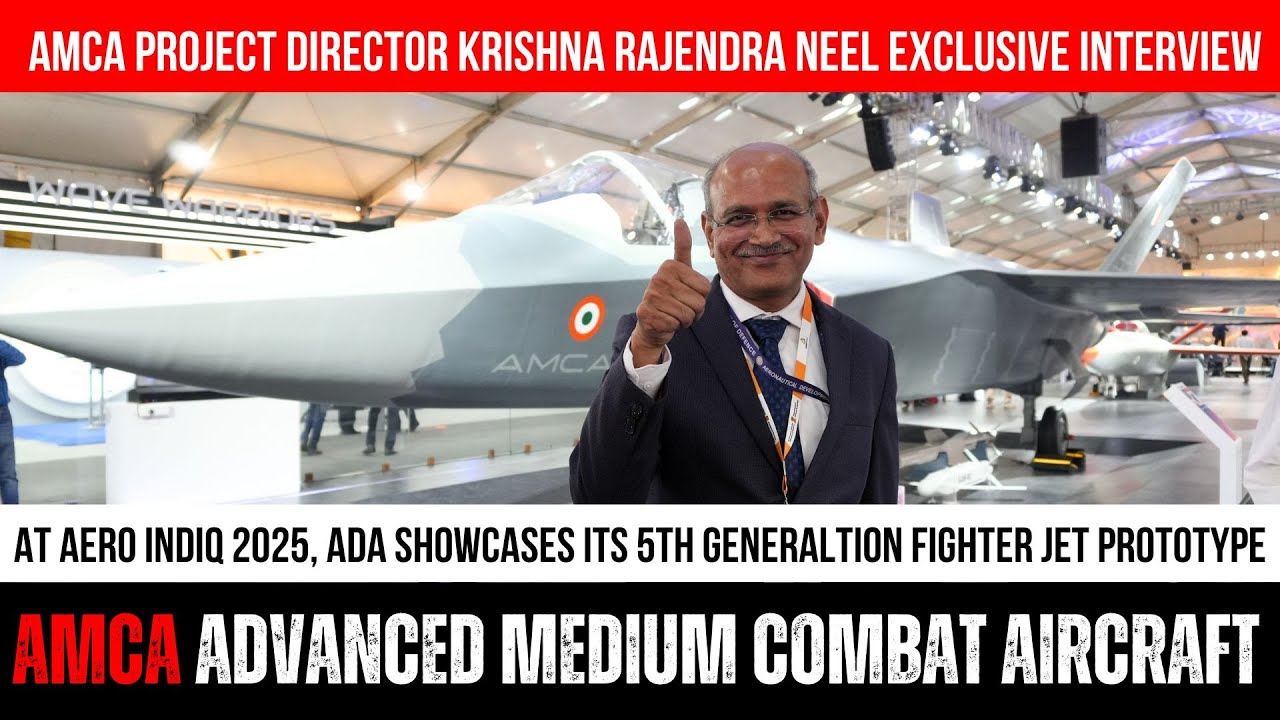 ADA Showcases Its 5th Generation Fighter Jet AMCA Prototype at Aero India 2025 | Project Director