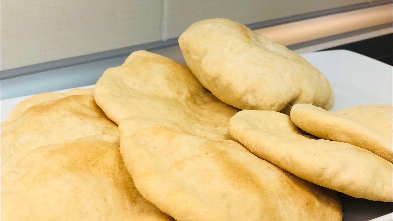 PAN de PITA | PAN para KEBAB fácil con THERMOMIX