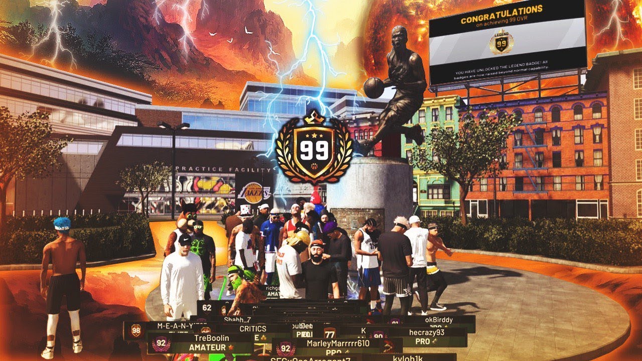 I FINALLY GOT 99 OVERALL ON MY PLAYSHARP! LEGEND BADGE UNLOCKED! IMMORTALIZED IN 2K20!