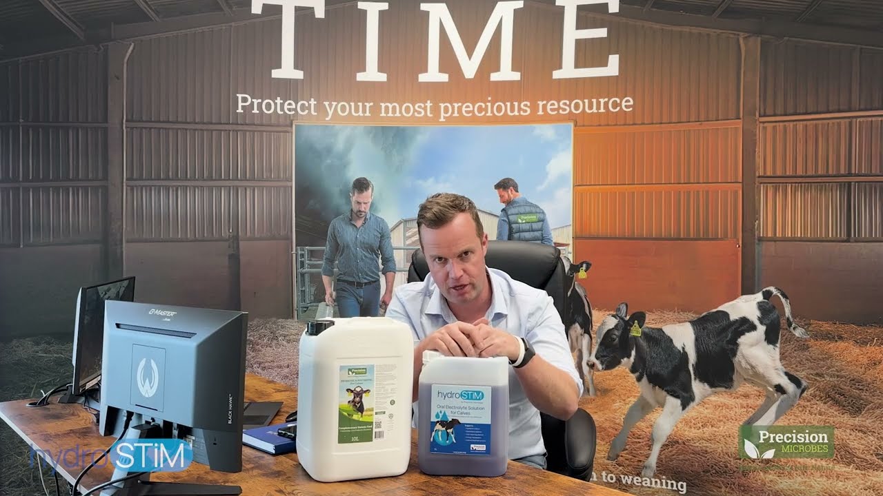 Introducing Hydro-STIM | Next-Generation Liquid Electrolyte for Calves from Precision Microbes