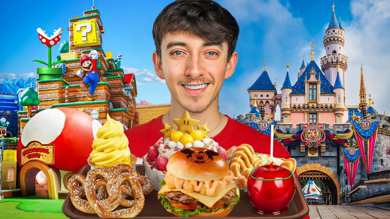 Which Theme Park Has The BEST Food? (Disney VS Universal)
