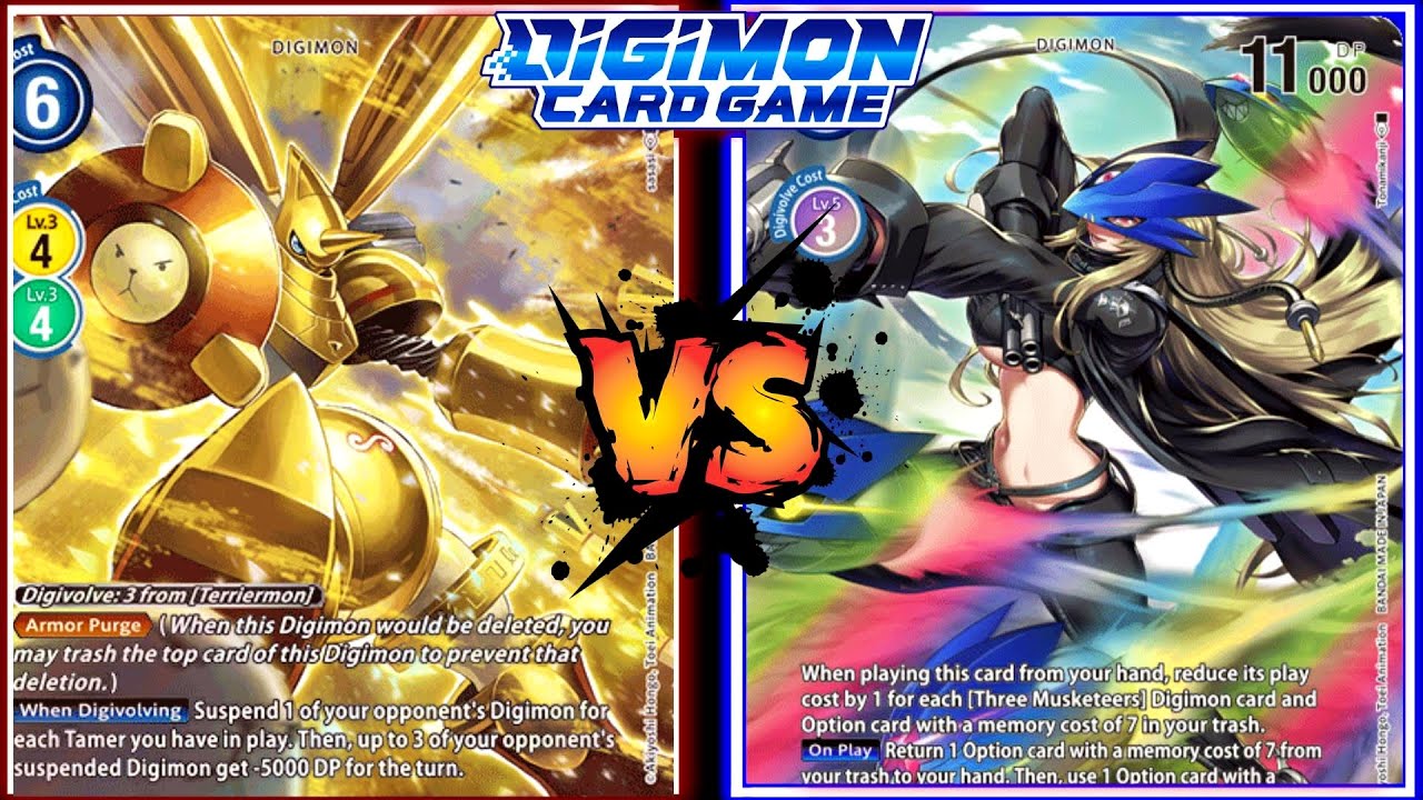 Yellow Hybrid vs BeelStarmon | Digimon TCG BT8